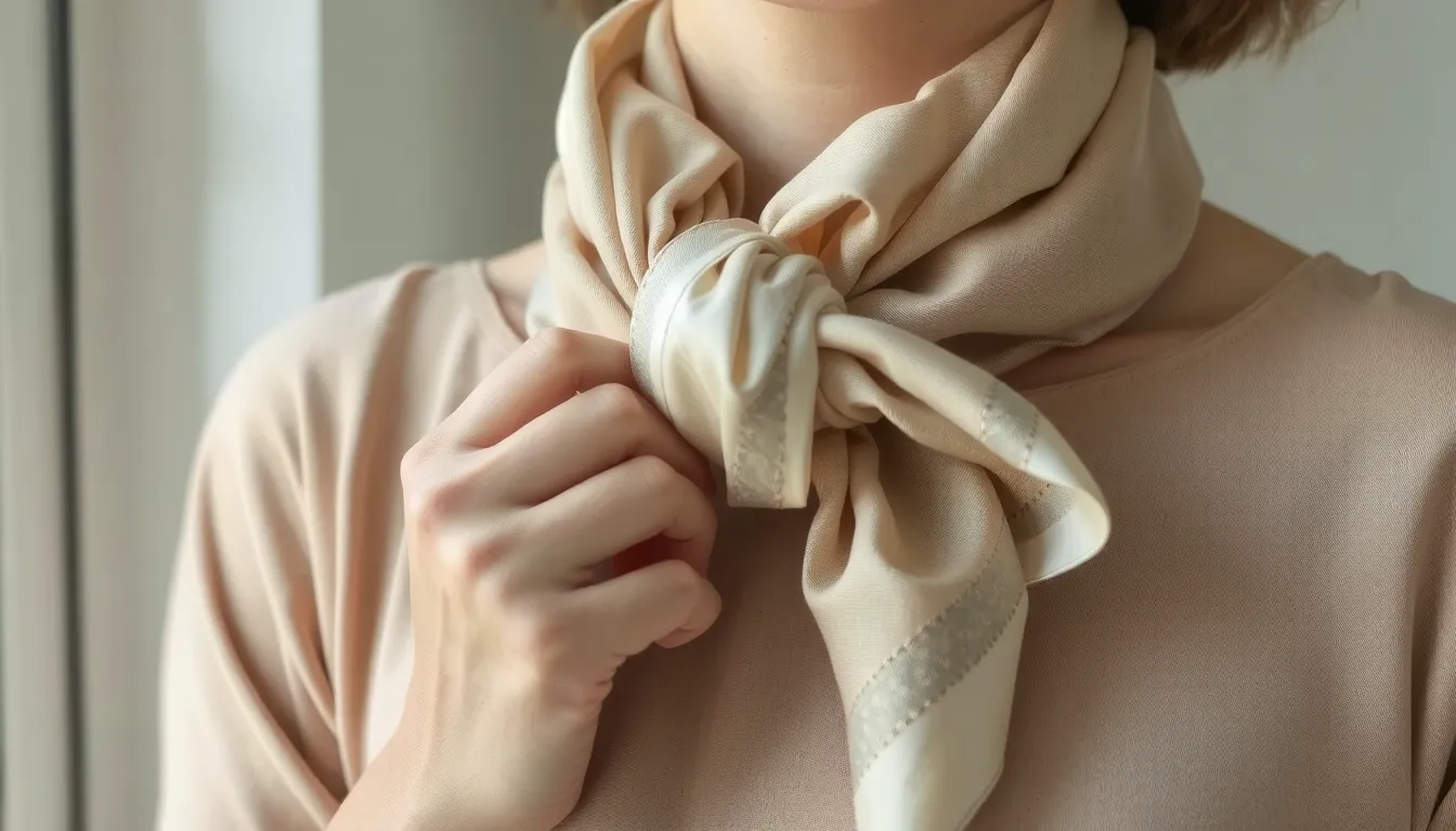 comment porter un foulard