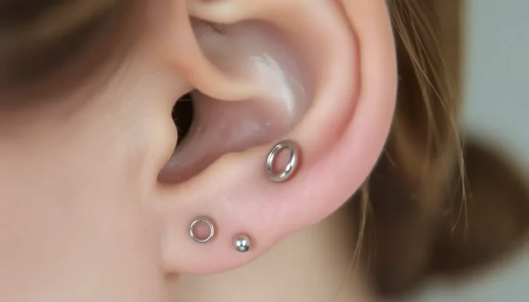 Piercing Oreille : Guide Complet des Types, Douleurs et Significations