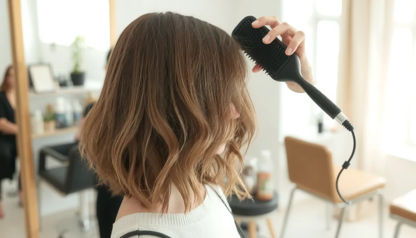 coupe de cheveux femme mi long facile à coiffer